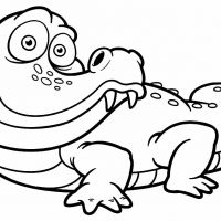 Desenhos para colorir Jacarés