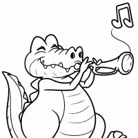 Desenhos para colorir Jacarés
