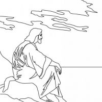 Desenhos para colorir Jesus