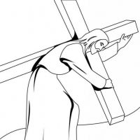 Desenhos para colorir Jesus