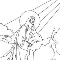 Desenhos para colorir Jesus