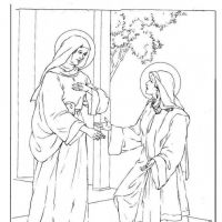 Desenhos para colorir Jesus