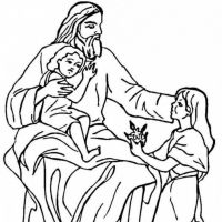 Desenhos para colorir Jesus