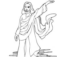 Desenhos para colorir Jesus