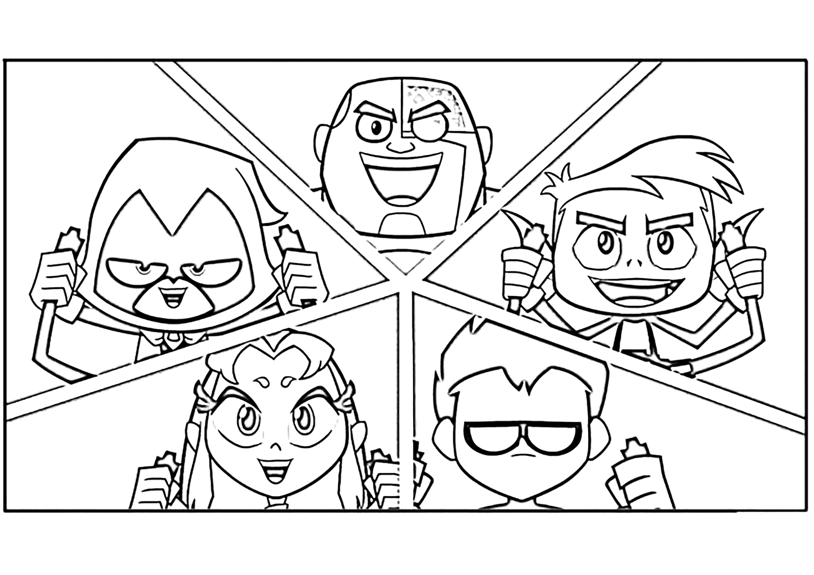 Desenho para colorir