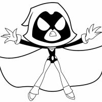 Desenhos para colorir Jovens Titans