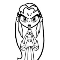 Desenhos para colorir Jovens Titans