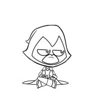 Desenhos para colorir Jovens Titans