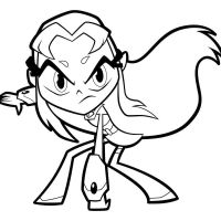 Desenhos para colorir Jovens Titans