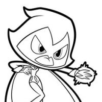 Desenhos para colorir Jovens Titans