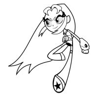 Desenhos para colorir Jovens Titans