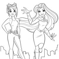 Desenhos para colorir Jovens Titans