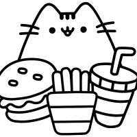 Desenhos para colorir Kawaii