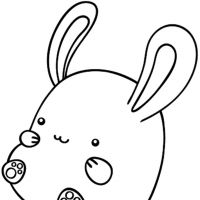 Desenhos para colorir Kawaii