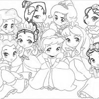 Desenhos para colorir Kawaii