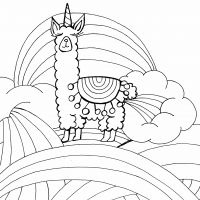 Desenhos para colorir Kawaii