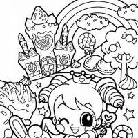 Desenhos para colorir Kawaii