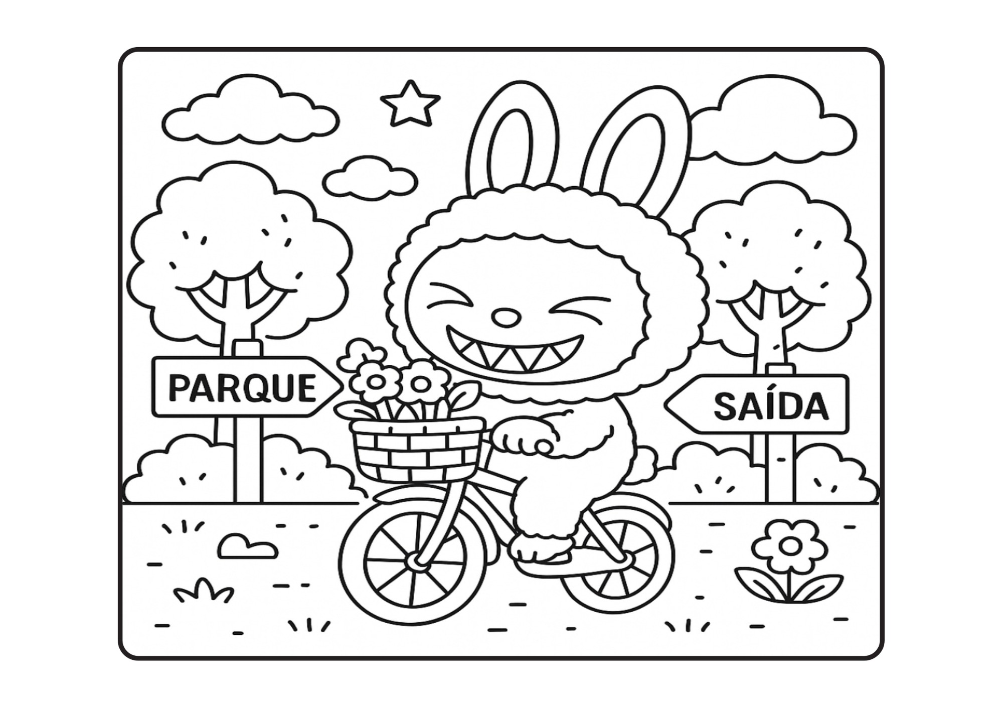 Desenho para colorir