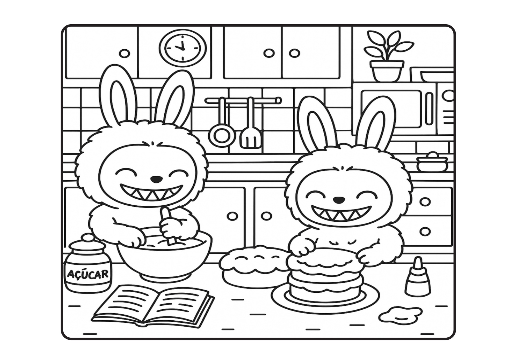 Desenho para colorir