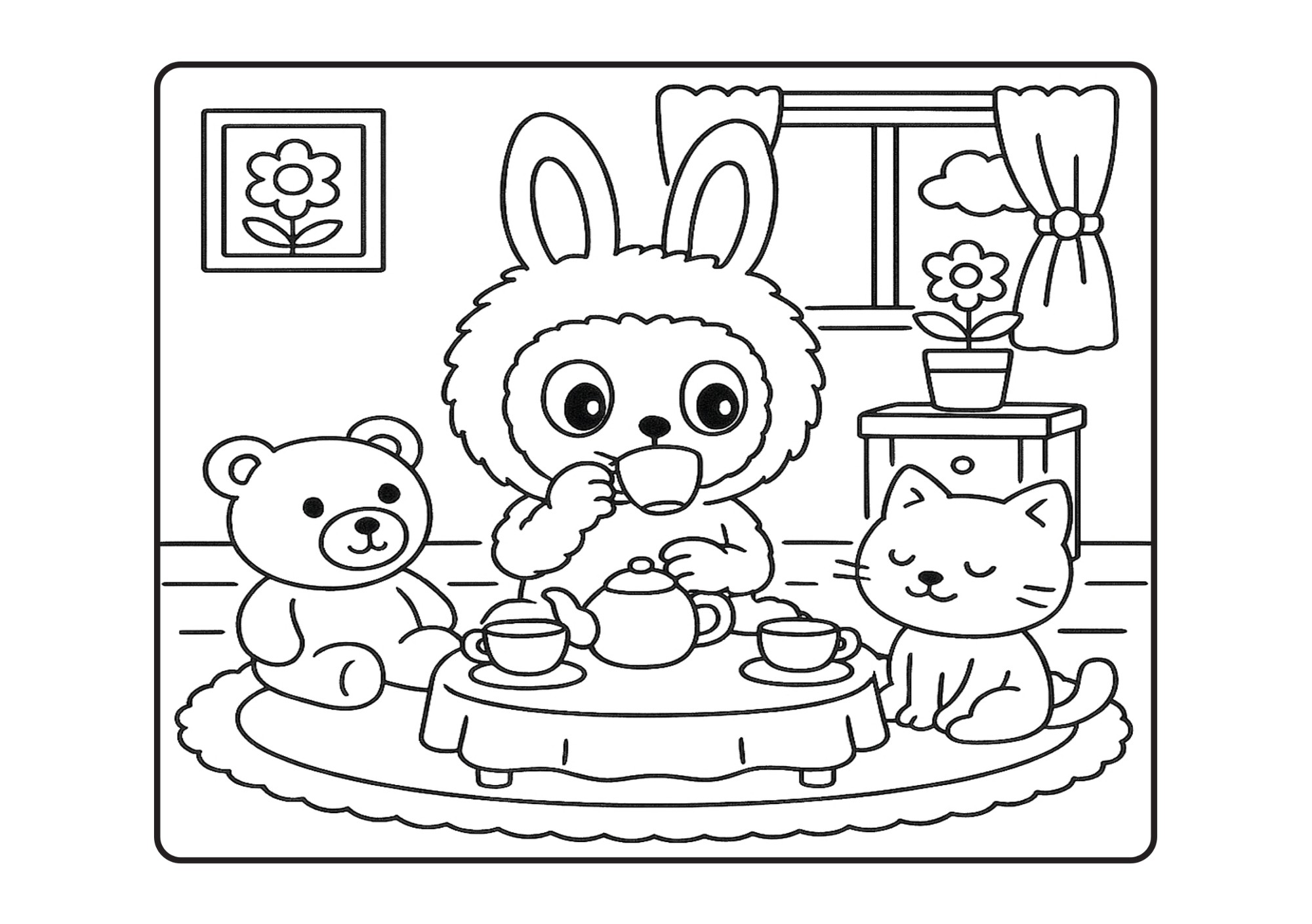 Desenho para colorir
