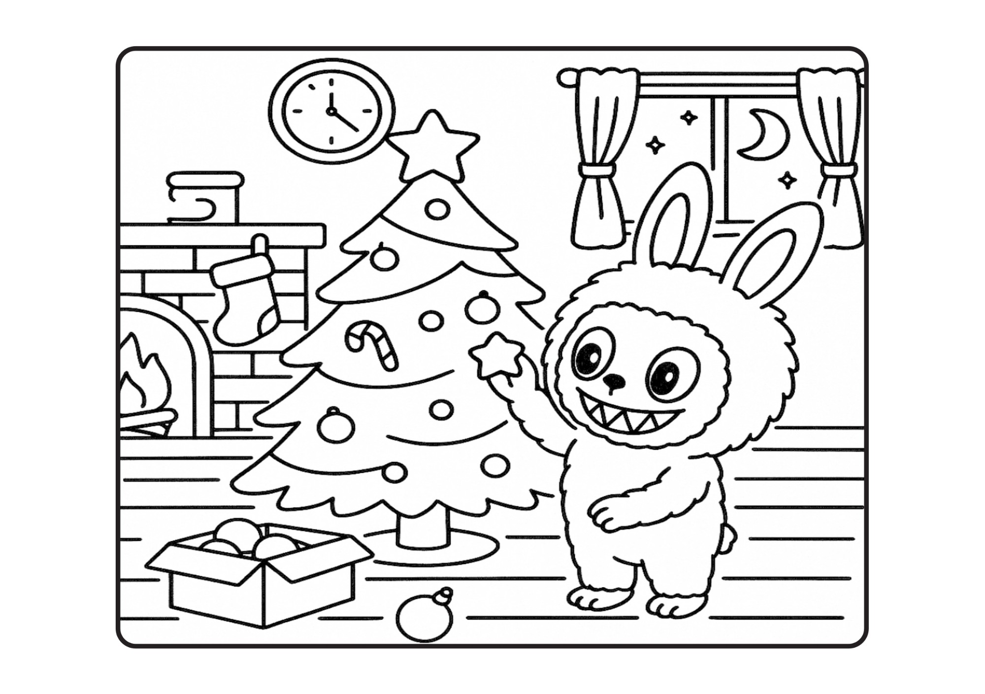 Desenho para colorir