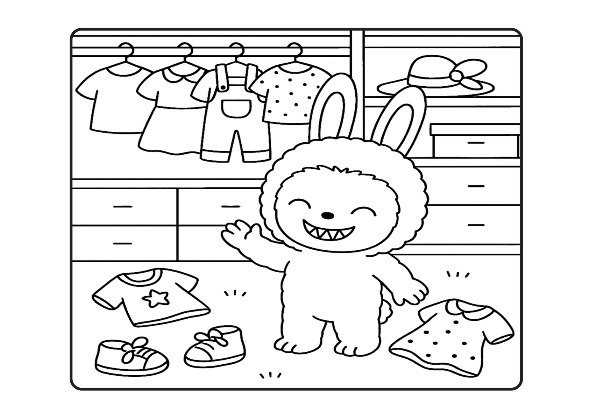 Desenho para colorir