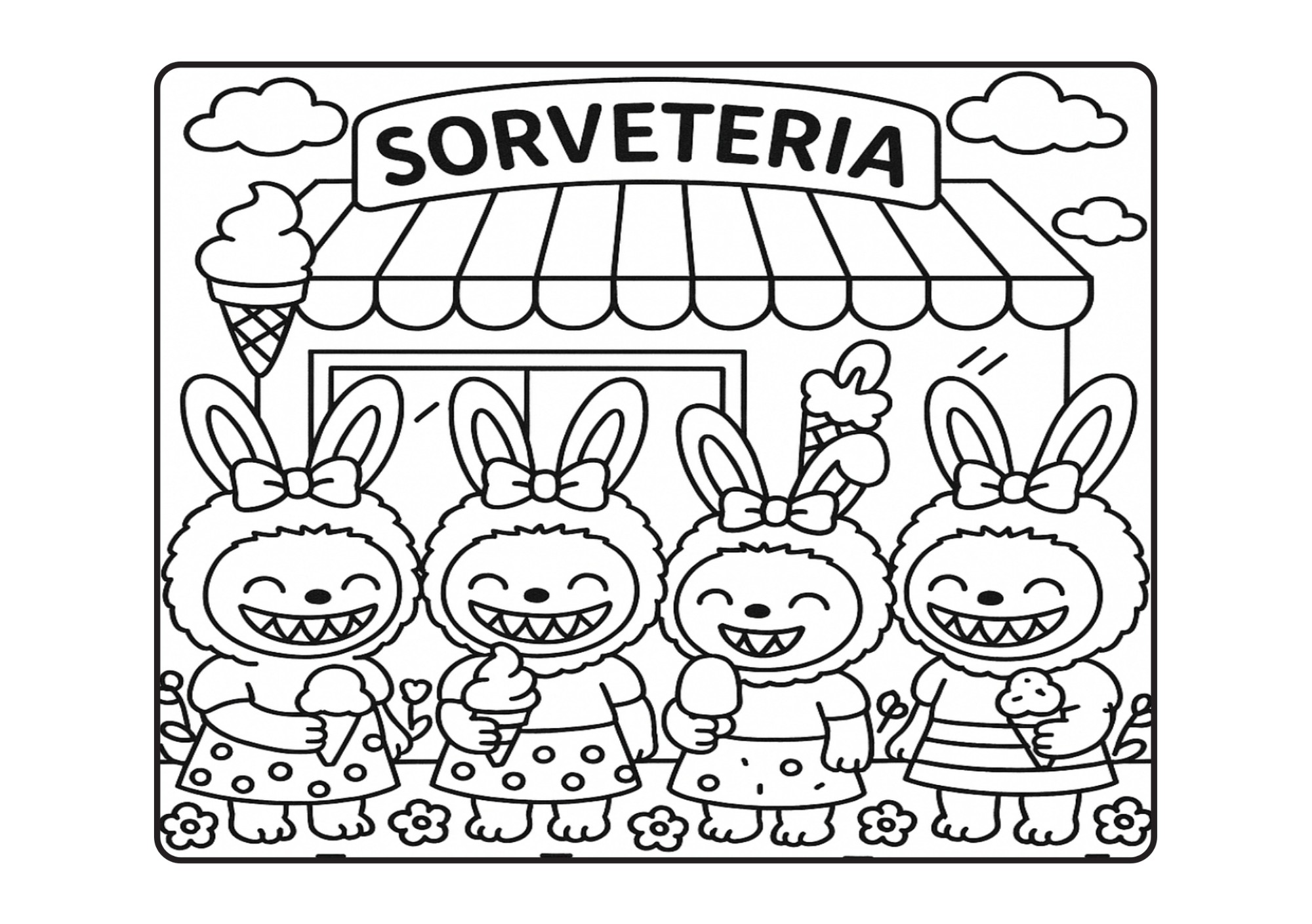 Desenho para colorir
