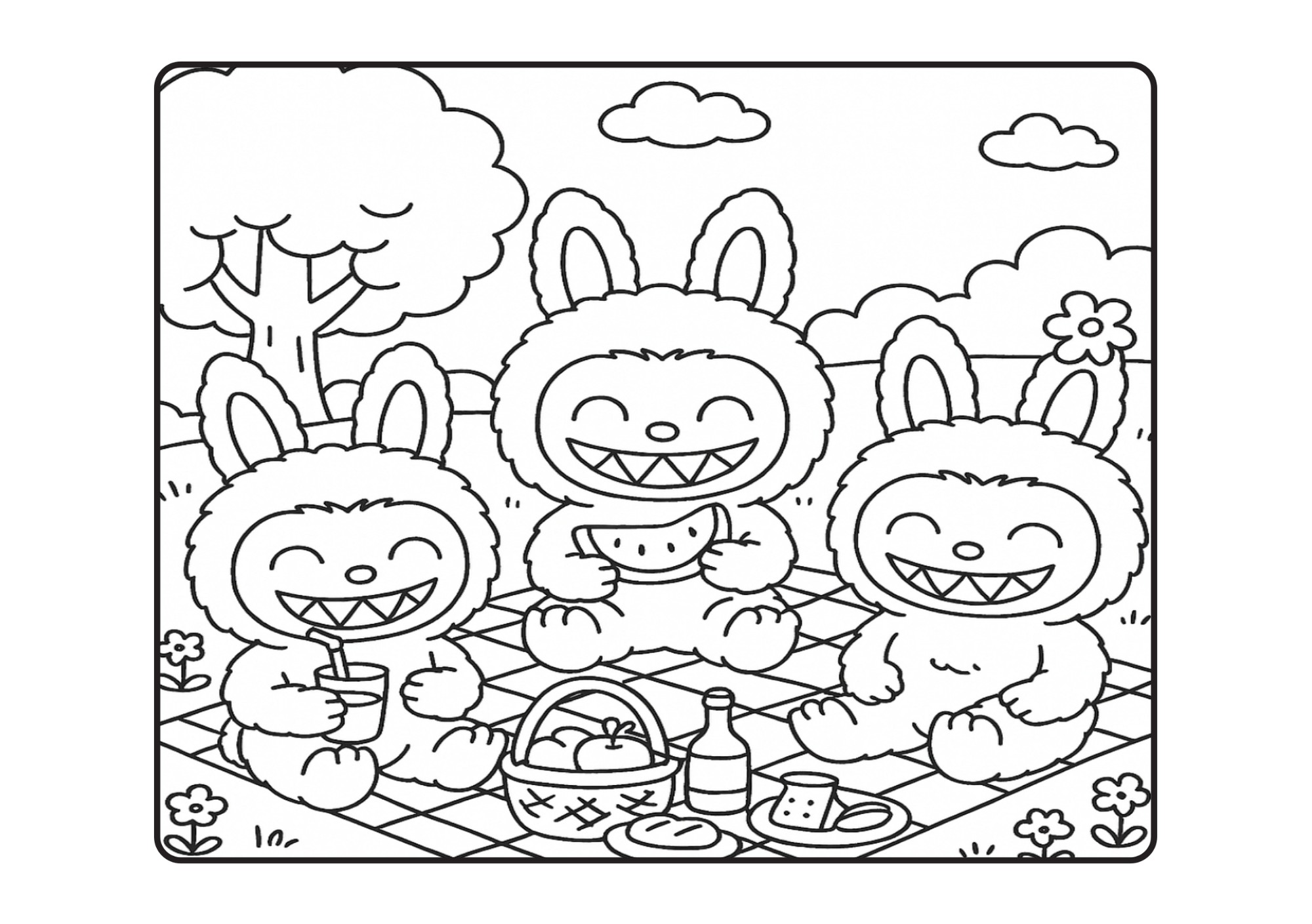 Desenho para colorir