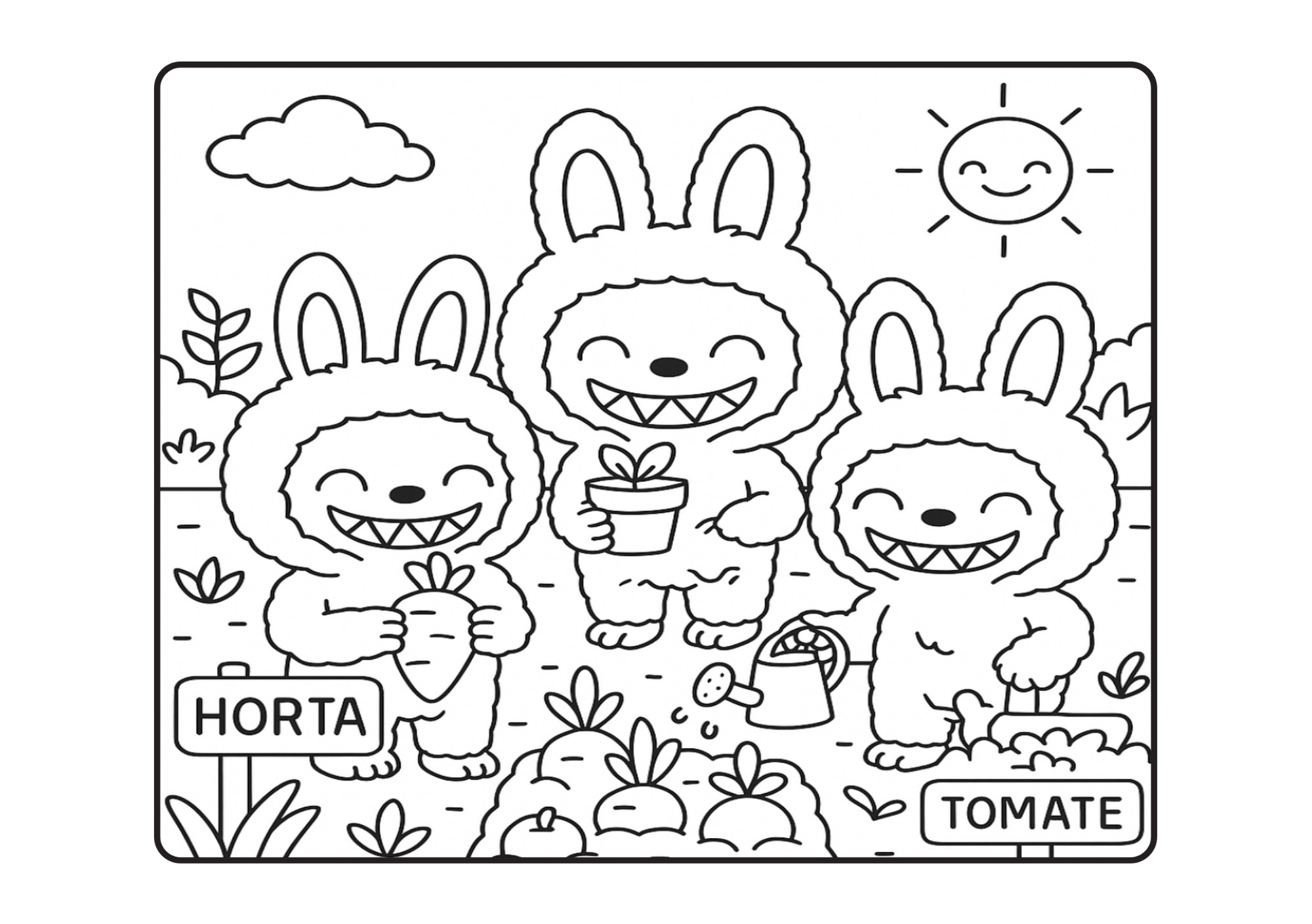 Desenho para colorir