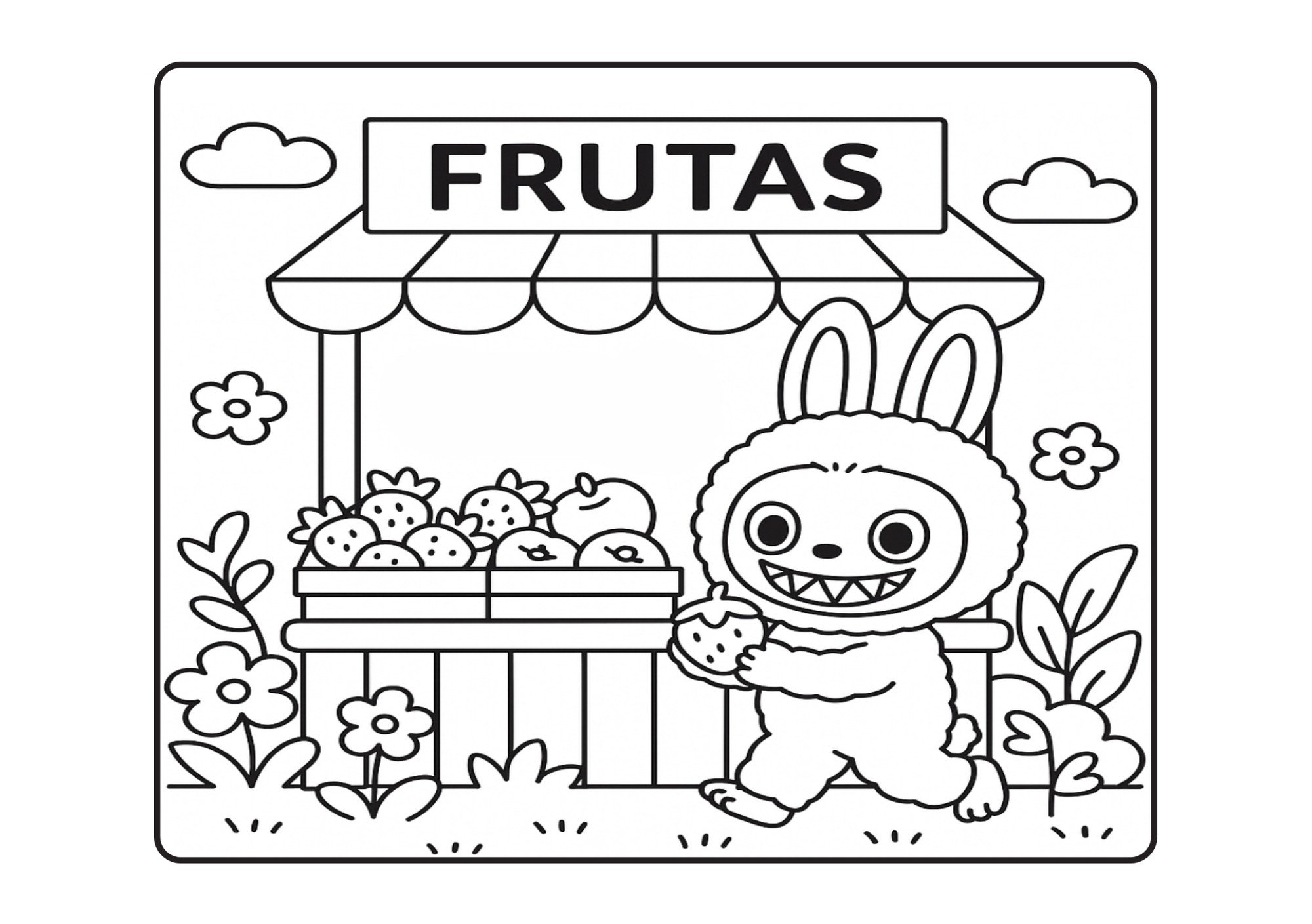 Desenho para colorir