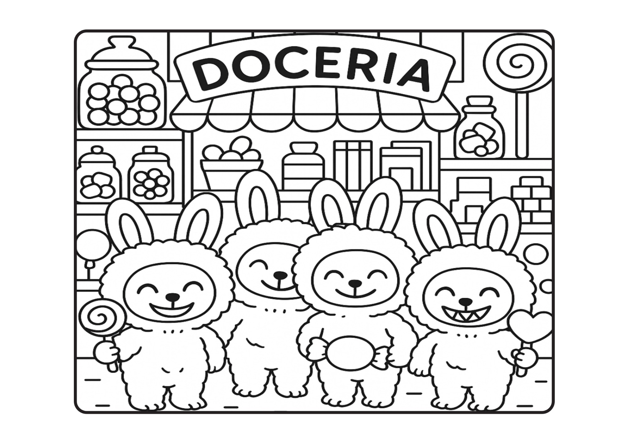 Desenho para colorir