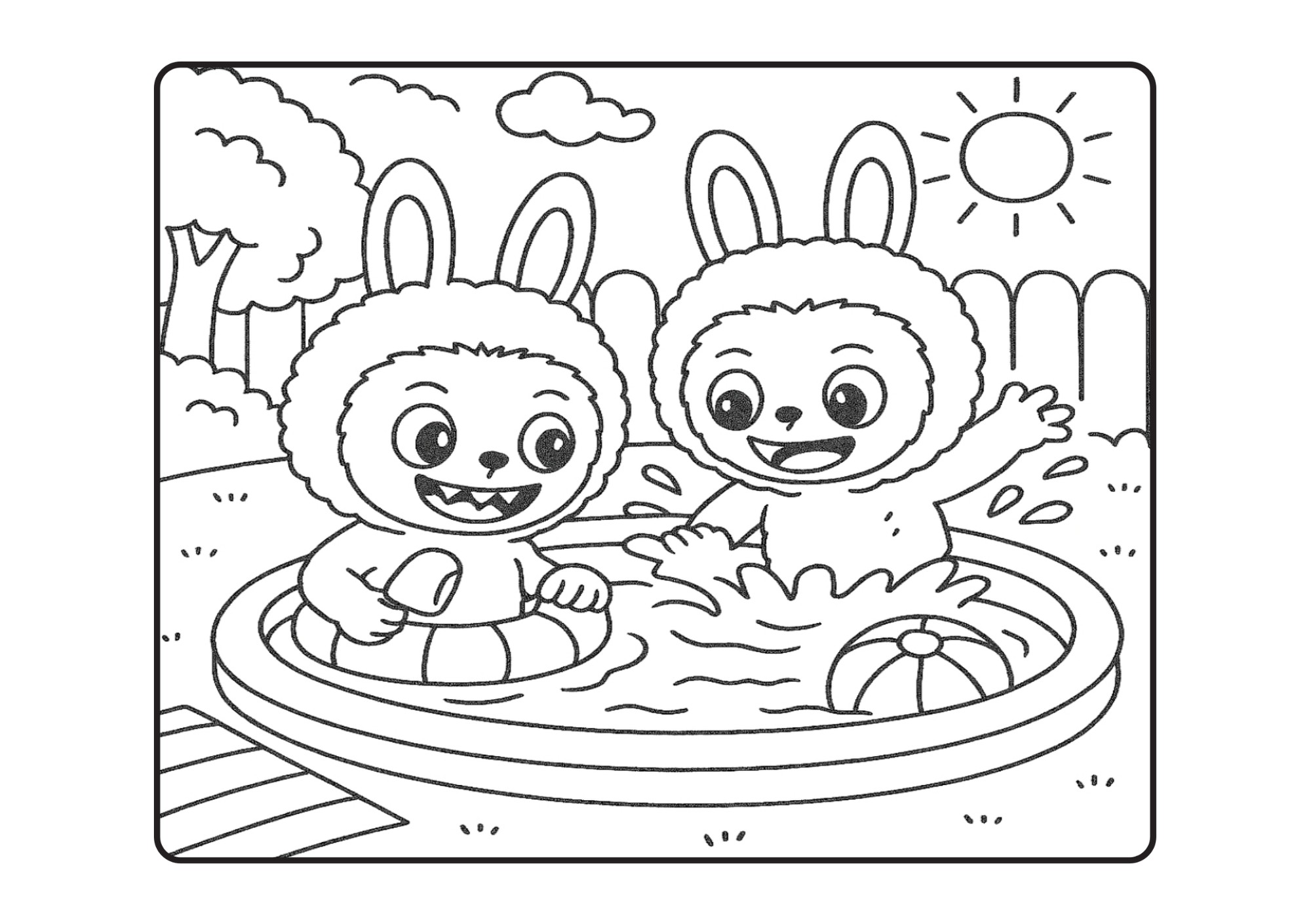 Desenho para colorir