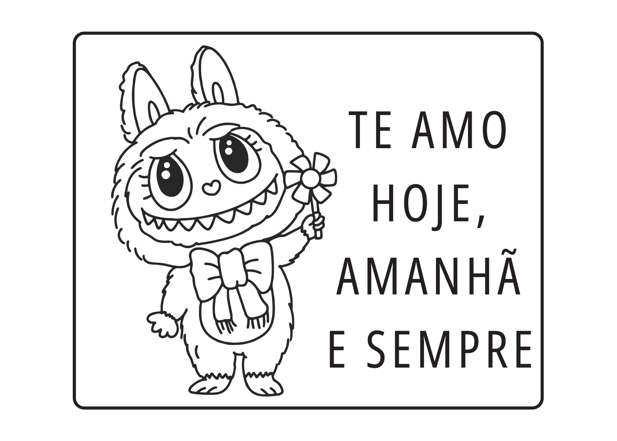 Desenho para imprimir