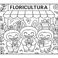 Desenhos para colorir Labubu
