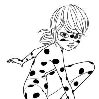 Desenhos para colorir Ladybug