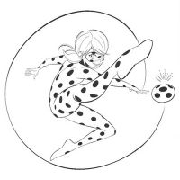 Desenhos para colorir Ladybug