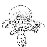 Desenhos para colorir Ladybug