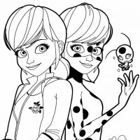 Desenhos para colorir Ladybug