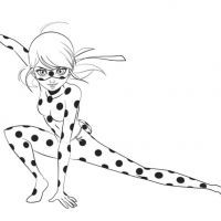 Desenhos para colorir Ladybug