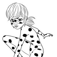 Desenhos para colorir Ladybug