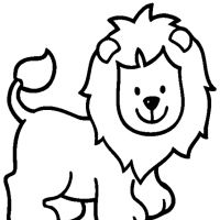 Desenhos para colorir Leões