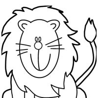 Desenhos para colorir Leões