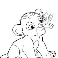 Desenhos para colorir Leões