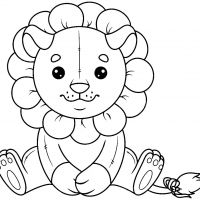 Desenhos para colorir Leões