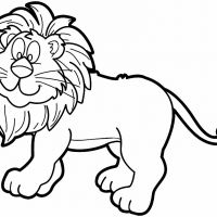 Desenhos para colorir Leões