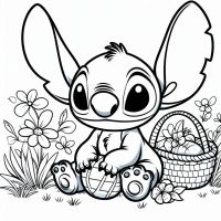 Desenhos para colorir Lilo & Stitch