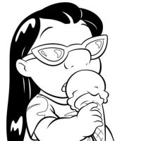 Desenhos para colorir Lilo & Stitch