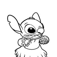 Desenhos para colorir Lilo & Stitch
