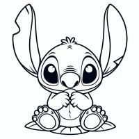 Desenhos para colorir Lilo & Stitch
