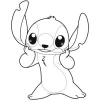 Desenhos para colorir Lilo & Stitch